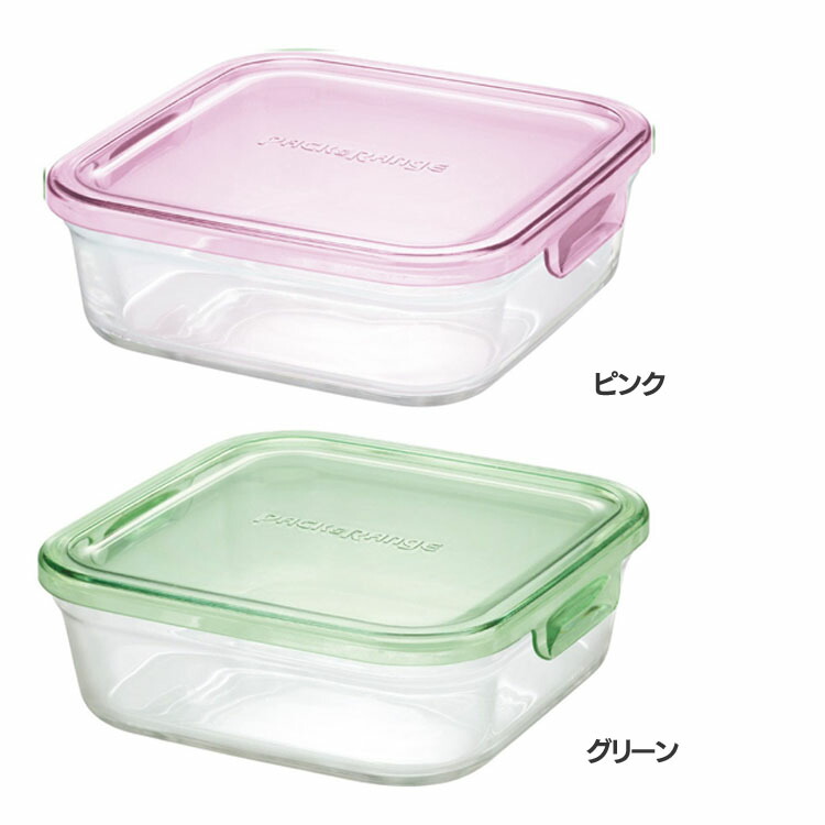 iwaki 耐熱ガラス 保存容器 7点×2セット パック&レンジ　ピンク iwaki イワキ 保存容器 7点セット ピンク 耐熱ガラス システム