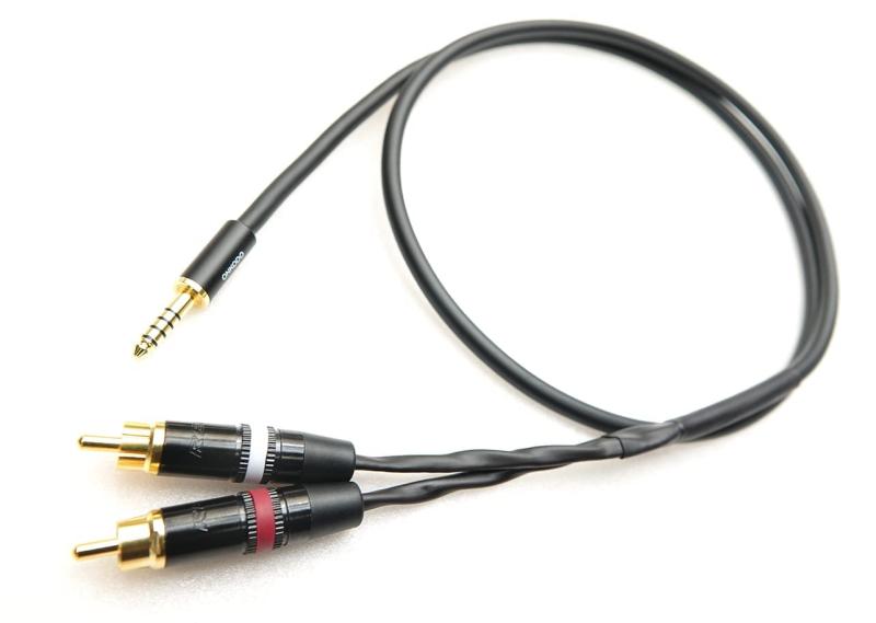 MOGAMI モガミ 2534 Yケーブル (4.4mm5極オス - RCA×2)
