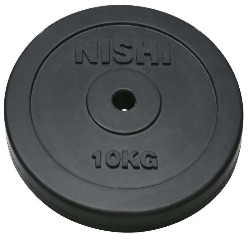 NISHI(ニシ・スポーツ) SDラバープレート28 φ28mmバー用 10.0kg T2825