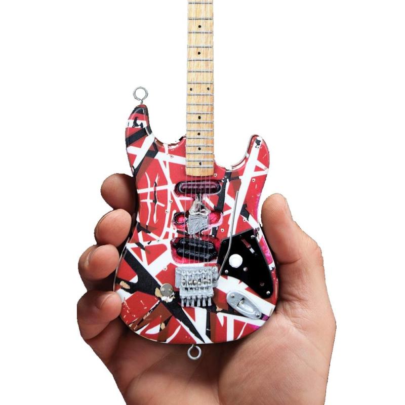 EVH ミニチュア器 Axe Heaven EVH-001 Red-White-Black エディー・ヴァン・ヘイレン EVH ミニチュア楽器 Axe Heaven EVH-001 Red-White-Black エディー