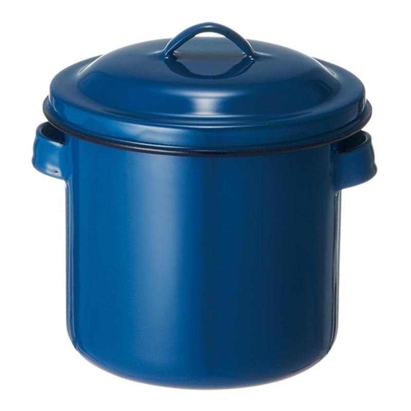 野田琺瑯 ホーロータンク ブルー 日本製 COOKING_POT