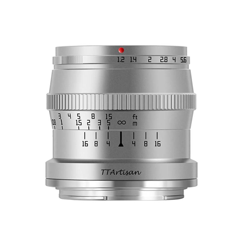 TTArtisan 50mm F1.2 APS-C ソニー E マウントレンズ カメラ用 A5000 A5100 A6000 A6100 A6300 A6400 A6500 A6600 NEX-3 NEX-3N NEX-3R NEX-5T NEX-5R