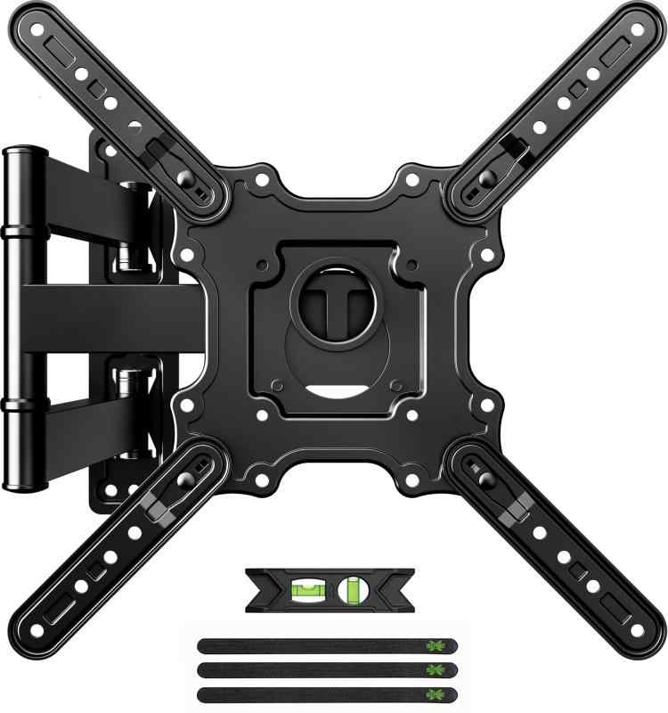 USX MOUNT テレビ壁掛け金具 大型37-82インチ LCD/LED 対応 フルモーション式 壁掛けテレビ金具 アーム式 耐荷重60kg テレビ かべかけ 金具 可動式 用前後､左右､上下多角度調節可能 tv壁掛け金具