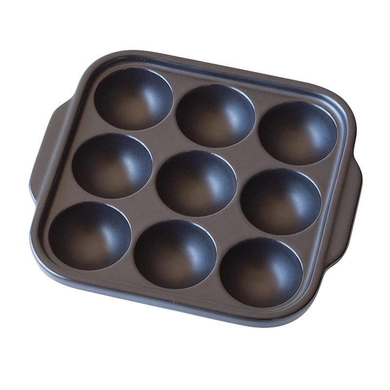 佐治陶器 萬古焼 たこ焼き器 直火対応 陶器製 約19×21cm 黒 日本製 21-102 ブラック