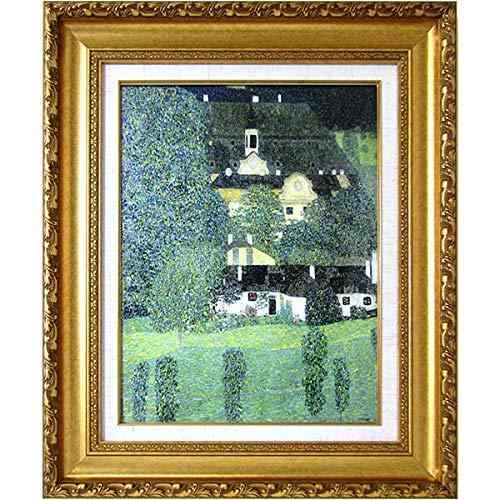 楽天市場】＊ クリムト「イタリアの庭園風景」 複製画 キャンバスに