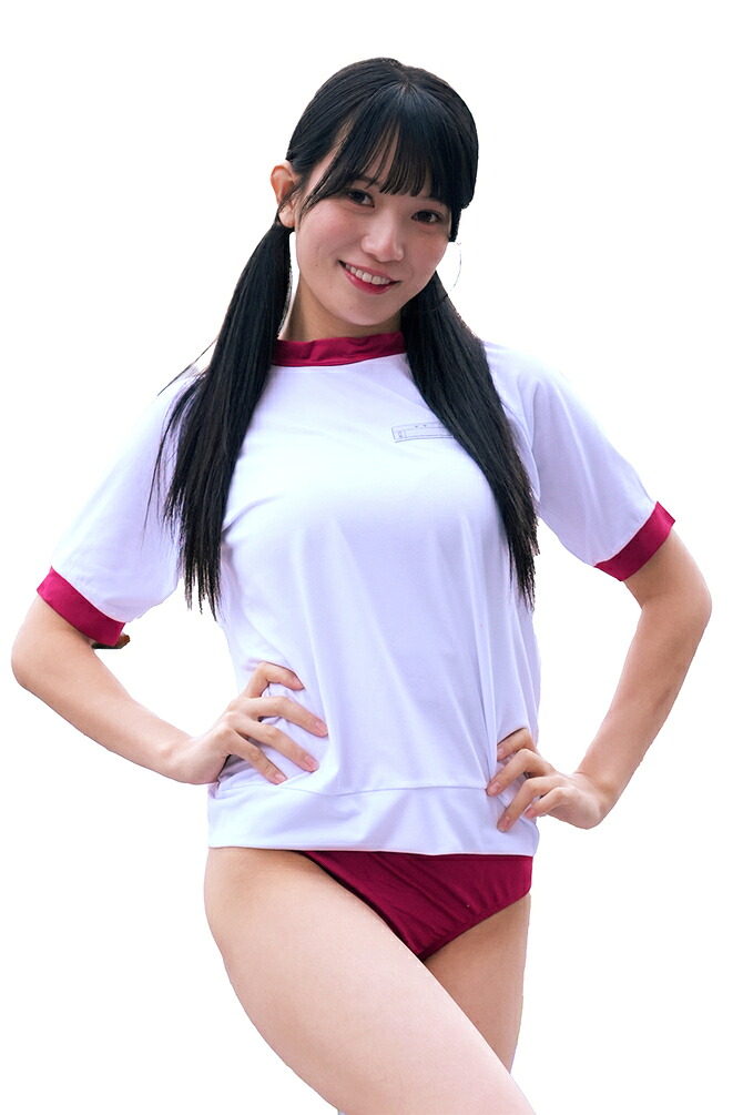 プライバシー梱包 コスプレブルマ 体操服 ブルマ セット 伸縮 リブ素材 上下セット エンジ 名札付き 半袖 Tシャツ 体操着 コスプレ 大きいサイズ 衣装 撮影会 イベント 体育着 ハイレグ ホワイト ワインレッド かわいい おうちコスプレ 部屋着 セクシー スポーティー
