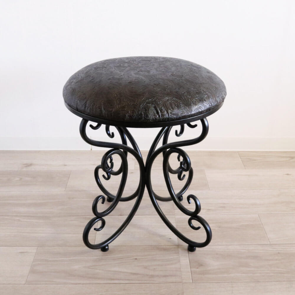 楽天市場】スツール ヴィンテージ風 丸いスツール コンパクト 腰掛け