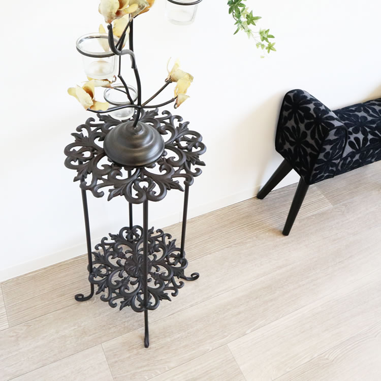 完成品 プラントスタンド 花台 ランプテーブルプランター フラワーベース フラワースタンド 園芸 花壇 植木鉢 ガーデニング ガーデン 花 アイアン 室内 おしゃれ花台 花鉢台 プランター台 鉢置き台 ガーデンスタンド 玄関 インテリア リビング テラス ベランダ バルコニー
