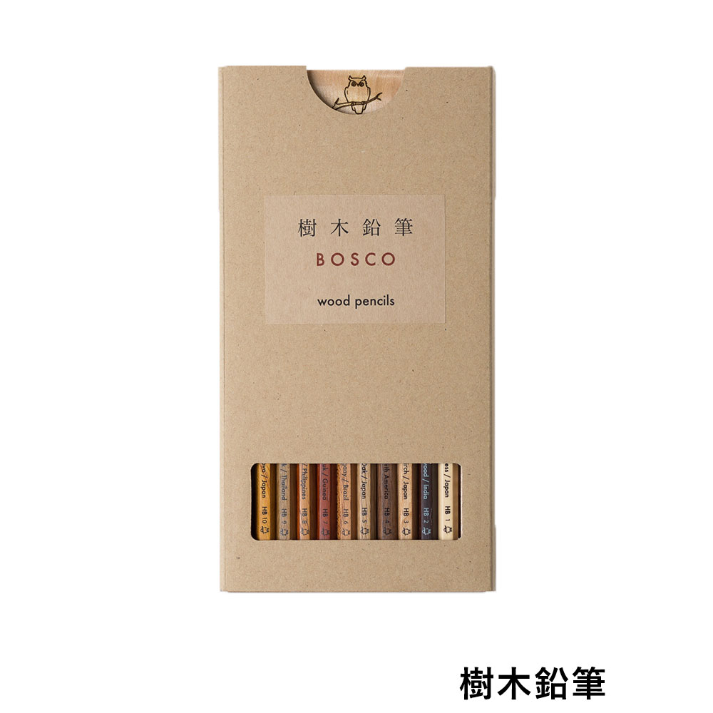 鉛筆　樹木鉛筆　bosco 五反田製作 五反田製作所】BOSCO 樹木鉛筆 | 590&Co.