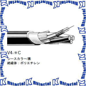 カナレ電気 CANARE V5-1.5C(100) 100m 75Ω同軸マルチケーブル 1.5Cケーブルx5ch [CNR001011]｜k-material