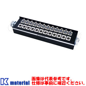 カナレ電気 CANARE 16B2F1 コネクタボックス シングルボックス 16ch XLRオス NKメス [CNR001226]｜k-material