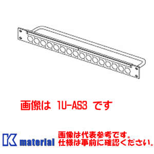 【P】 カナレ電気 CANARE 2U-AS1 コネクタパネル単体 2Uサイズ F77フランジ用 32穴 [CNR001416]