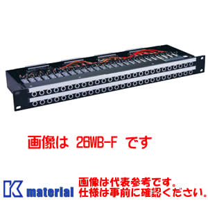 【P】 カナレ電気 CANARE 32WB-H スキニワイヤードボックス 620A 64ch 1Uサイズ ハーフノーマル接続 [CNR001258]