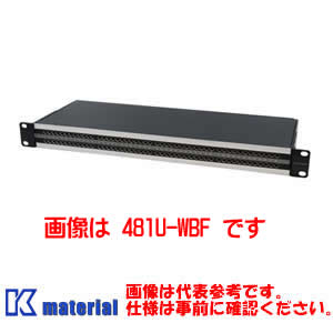 【P】 カナレ電気 CANARE 481U-WBS バンタムワイヤードボックス 820AQ 96ch 1U大きさ シングル繋ぎ合わせる [CNR001043]