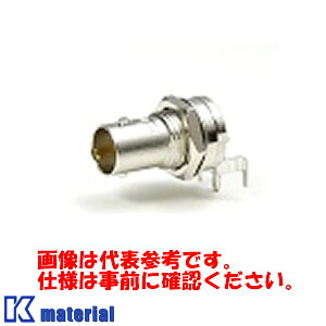 カナレ電気 CANARE BCJ-FPLV01(100) 100個入 繋ぎ 75ΩBNC型基板打っ付けリセプタクル ともし火一角型 前中毒者 垂直方向 [CNR000935]