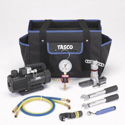 【P】【代引不可】TASCOタスコ Ｒ４１０Ａ／Ｒ３２据付用クランク一揃いの道具 TA23BC [TAS5195]