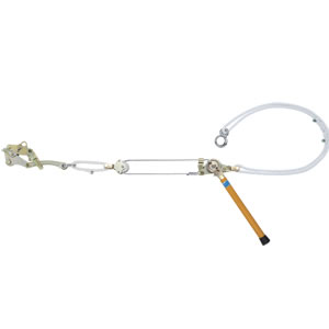 【P】永木精機 ハルー張線器(シメラー) 軽量型 5型15kN NO.20-9 安全カバー付 21113 [NGK000386]｜k-material
