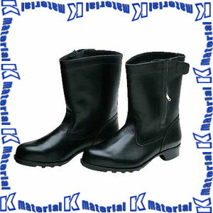 楽天市場】606ファスナー・チャック付き半長靴 ブラック 安全靴