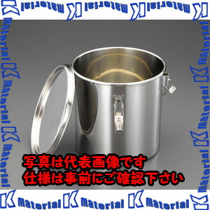 【P】【代引不可】【個人宅配送不可】ESCO(エスコ) φ300x300mm/20L 密閉容器 EA508SC-203 [ZES074162]
