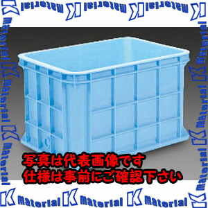 【P】【代引不可】【個人宅配送不可】ESCO（エスコ） 883x642x517mm/ 211L コンテナ(ﾗｲﾄﾌﾞﾙｰ) EA506AG-1[ESC018693]