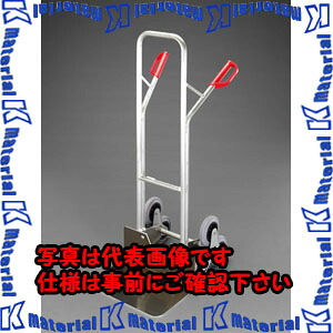 【P】【代引不可】【個人宅配送不可】ESCO（エスコ）　590x1300mm/200kg　ハンドトラック(6輪式)　EA520FD-2[ESC020358]｜k-material