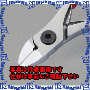 【P】【代引不可】【個人宅配送不可】ESCO（エスコ）　130mm　精密用ニッパー(ｾﾐﾌﾗｯｼｭ/ESD)　EA535TB-11[ESC022720]｜k-material