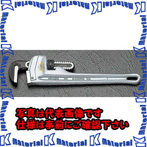【代引不可】【個人宅配送不可】ESCO（エスコ）　40mm/　250mm　パイプレンチ(ｱﾙﾐ合金)　EA546AL-250[ESC024365]｜k-material
