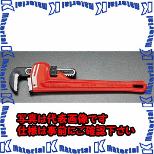 【P】【代引不可】【個人宅配送不可】ESCO（エスコ） 76mm/450mm 強力型パイプレンチ EA546H-450[ESC024438]