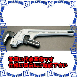 【P】【代引不可】【個人宅配送不可】ESCO（エスコ）　40mm/250mm　エンドパイプレンチ(ｱﾙﾐ合金)　EA546RG-10[ESC024458]｜k-material