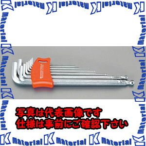 【P】【代引不可】【個人宅配送不可】ESCO（エスコ）　1.5-　10mm/９本組　[Hexagon]キーレンチ　EA573LA-90A[ESC027217]｜k-material