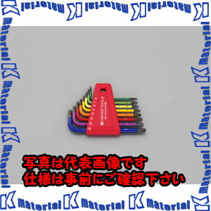 【P】【代引不可】【個人宅配送不可】ESCO（エスコ） ８本組 [Torx]キーレンチセット EA573MC-100[ESC027388]