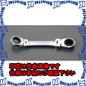 【代引不可】【個人宅配送不可】ESCO（エスコ）　16x18mm/170mm　ラチェットメガネ(首振り型)　EA602CF-7[ESC031886]｜k-material