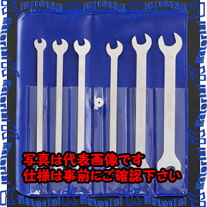 【代引不可】【人間宅送りとどける不可】ESCO（エスコ） ６本組/3.0-10粍 両口鍵(薄型) EA615[ESC034842] レンチ・スパナ-手動工具-花・ガーデン・DIY