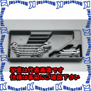 【代引不可】【個人宅配送不可】ESCO（エスコ）　８本組/5.5-24mm　両口スパナ　EA615BH-2[ESC035104]｜k-material 7,329円