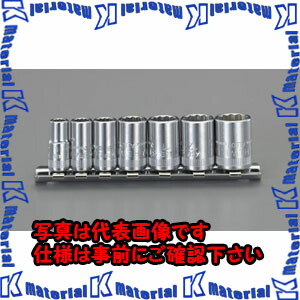 【代引不可】【個人宅配送不可】ESCO（エスコ） 1/4\"sq ソケットセット EA617XA[ESC036607]
