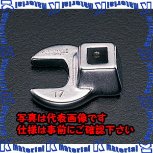【P】【代引不可】【個人宅配送不可】ESCO（エスコ）　3/8"sqx16mm　[CROW-FOOT]スパナ　EA617YS-16[ESC036930]｜k-material