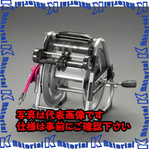 【P】【代引不可】【人間宅送りとどける不可】ESCO（エスコ） エアーホースリール EA124BA-0[ESC002716]