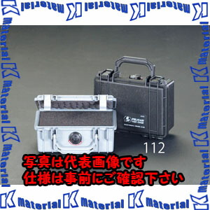 【代引不可】【個人宅配送不可】ESCO(エスコ) 184x121x 78mm/内寸 万能防水ケース(黒) EA657-112 [ZES031469]