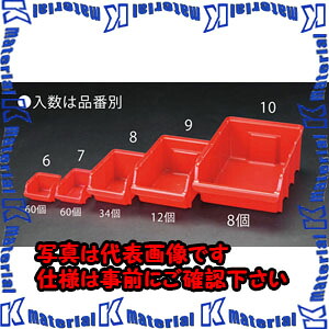 【代引不可】【人間宅送りとどける不可】ESCO(エスコ) 103x165x 74粍 一部分お盆(重ね置型・赤/60個) EA661CJ-7 [ZES031651]