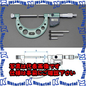【P】【代引不可】【人間宅送りとどける不可】ESCO(エスコ) 0-100粍 ミクロメーター(デジタル/替アンビル式) EA725EH-33 [ZES034297]