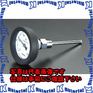 【P】【代引不可】【個人宅配送不可】ESCO(エスコ) 0- 50℃/100mm バイメタル式温度計 EA727A-2 [ZES034691]｜k-material
