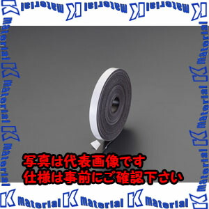 【P】【代引不可】【人間宅送りとどける不可】ESCO(エスコ) 20 x 1.5mmx30m 磁石磁気テープ(ねばり着く付) EA781EP-6 [ZES038003]