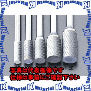 【P】【代引不可】【個人宅配送不可】ESCO(エスコ) 12x19mm/6mm軸 [Coated]超硬バー EA819VA-112 [ZES041661]