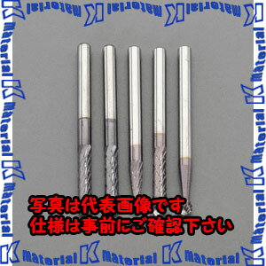 【代引不可】【人間宅送りとどける不可】ESCO(エスコ) ５本組/3粍軸 [TiAIN厚地の外套]超硬赤ちょうちん仕掛ける EA819XV-3 [ZES041823]