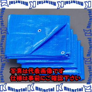 【代引不可】【個人宅配送不可】ESCO(エスコ) 2.7x3.6m ブルーシート(#3000/5枚) EA911AB-12 [ZES046689]
