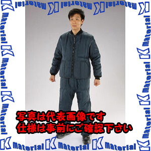 【代引不可】【個人宅配送不可】ESCO(エスコ) [ Ｍ] 防寒服上下セット(Navy) EA915GM-42 [ZES047189]｜k-material