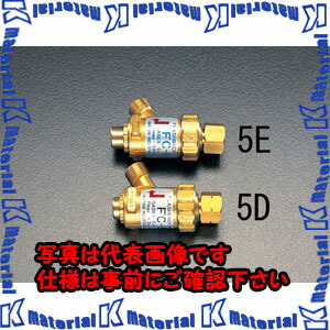 【代引不可】【人間宅送りとどける不可】ESCO（エスコ） 乾式安全性のある器(逆火押しとどめる器/可燃性ｶﾞｽ用) EA300-5D[ESC006602]