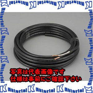 【代引不可】【個人宅配送不可】ESCO(エスコ) 2.0mm2x10m/2芯 [2種EPゴム]キャプタイヤケーブル EA940AX-21 [ZES050303]