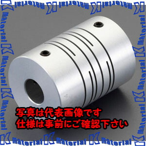 【P】【代引不可】【個人宅配送不可】ESCO(エスコ) 16 x 16mm/40mm フレキシブルカップリング(セットスクリュー) EA969AF-6 [ZES066480]