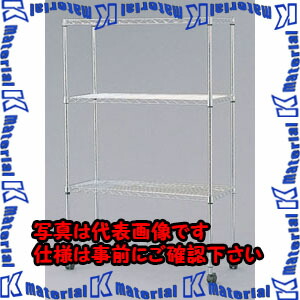 【代引不可】【個人宅配送不可】ESCO(エスコ) 800x350x1490mm メタルラックミニ(キャスター付) EA976AK-8 [ZES066809]